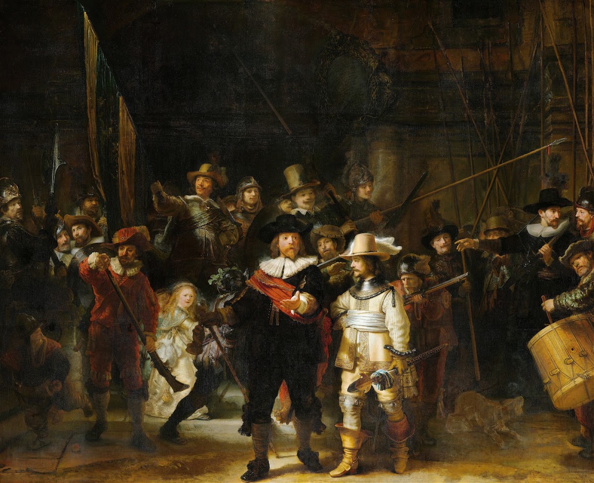 Night Watch Militia Company of District II under the Command of Captain Frans Ba