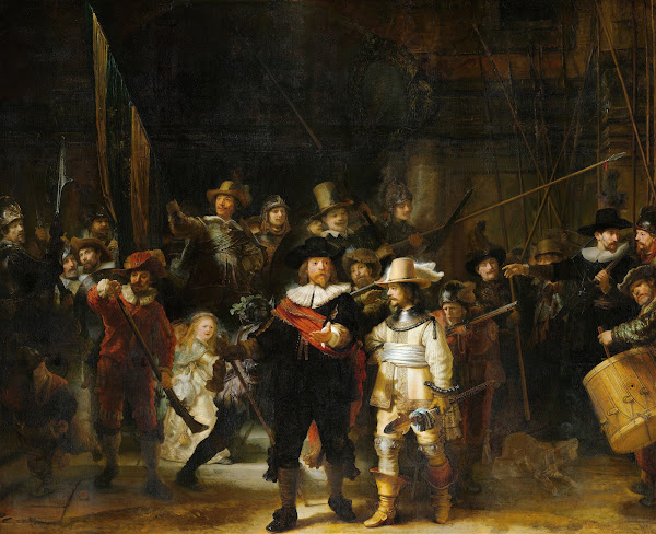 Night Watch Militia Company of District II under the Command of Captain Frans Ba