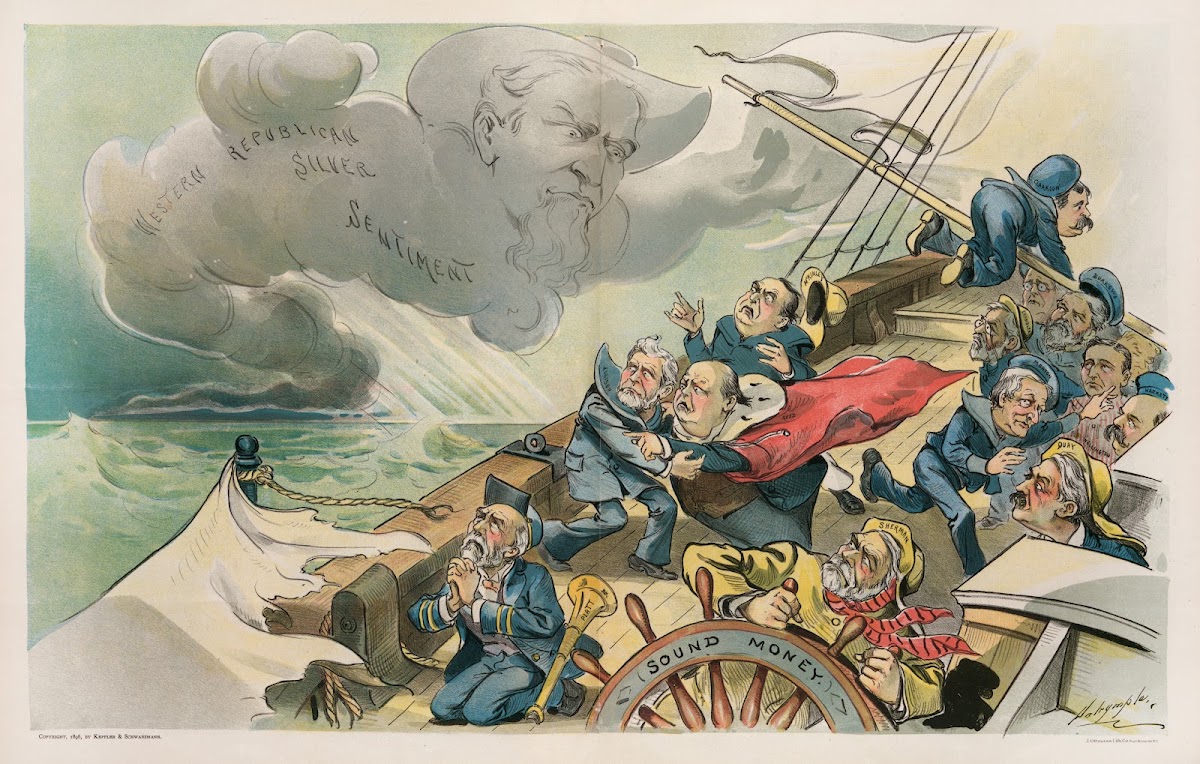 Out of a clear sky comes a fierce norwester 1896