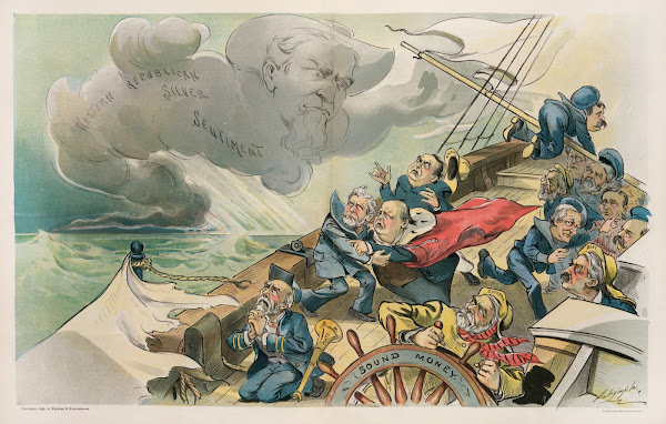 Out of a clear sky comes a fierce norwester 1896