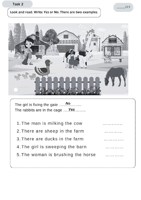 أنشطة في اللغة الانجليزية للصف الثالث الفصل الثاني - إنجليزي الصف 3 الفصل 2 (2)