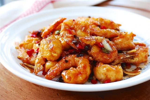 Tôm Rim Cay Ngọt