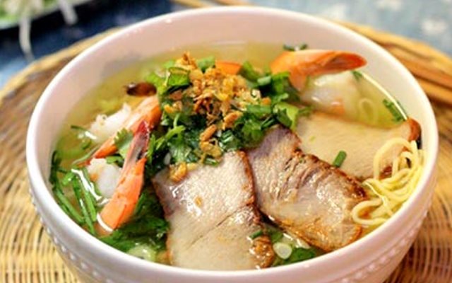 Mì Trứng Thịt Xá Xíu