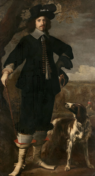 Portrait de Lodewijk Filips 1682 9e comte dEgmont et 6e prince de Gavere
