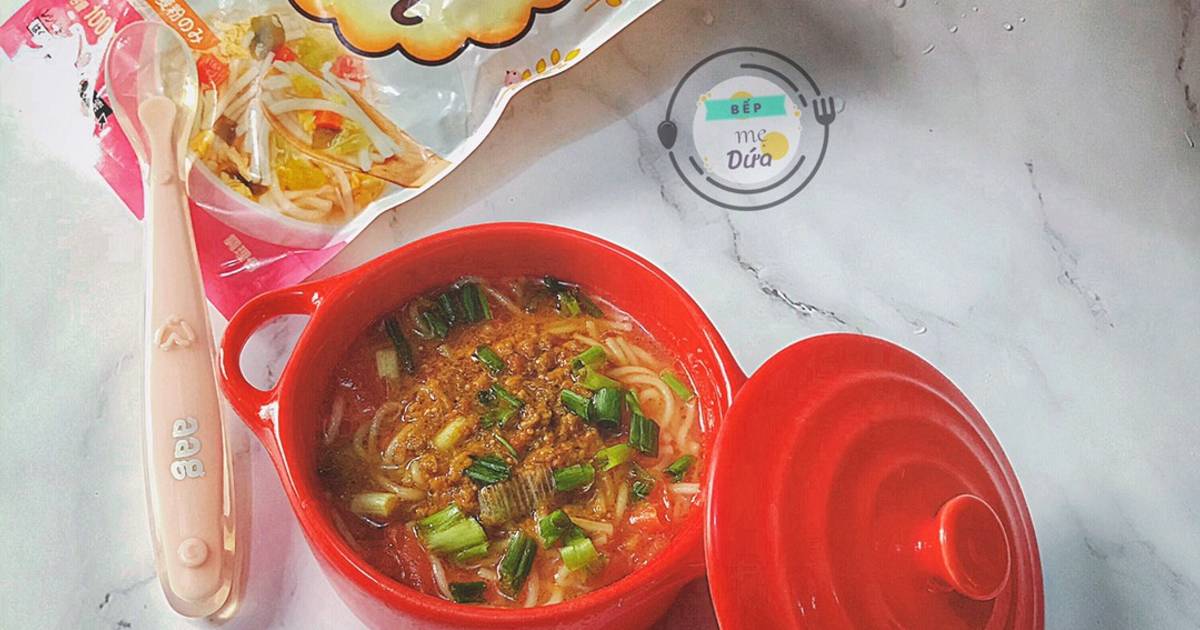 Ăn dặm- Bún riêu cua