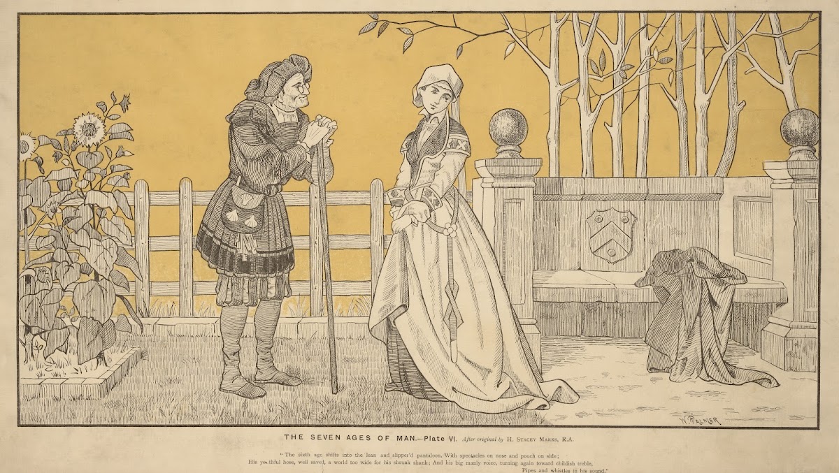 The seven ages of man Pl6 19th century