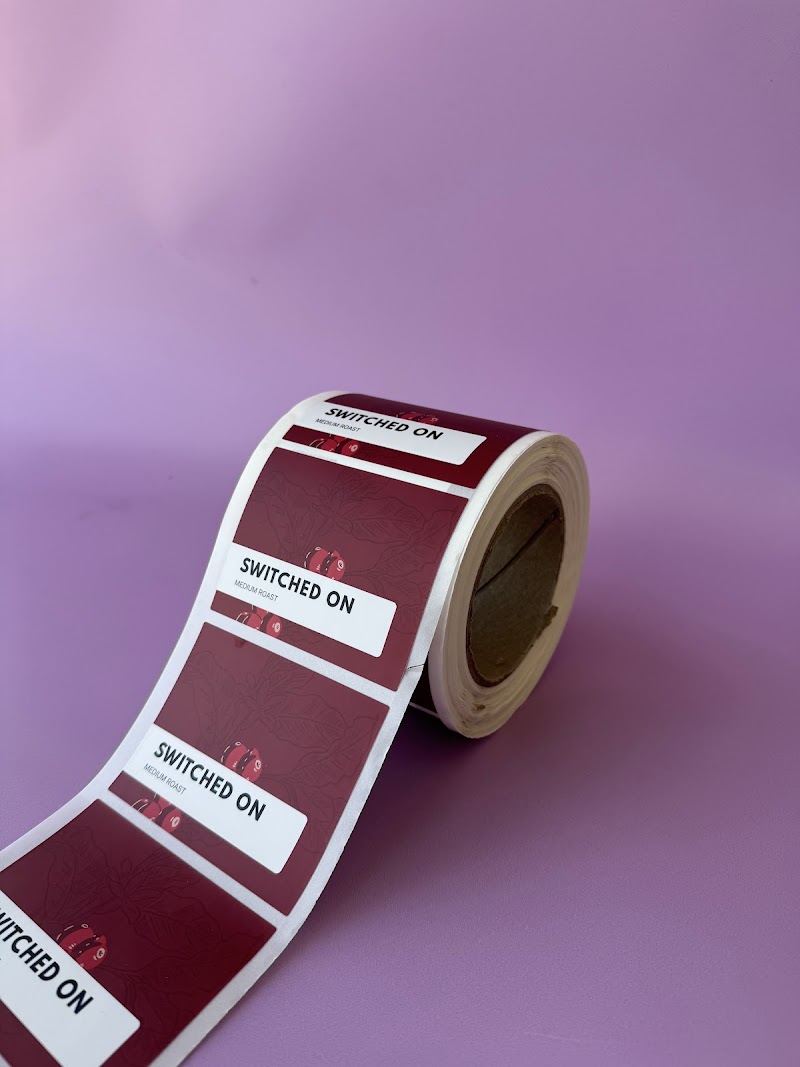 Labels on Rolls — Sticky Sitch Melbourne