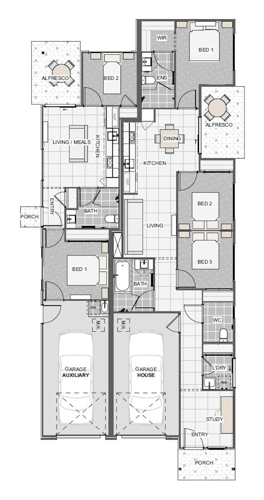 Dual Key Investment Property in Joyner, QLD (5.28% Yield) | Aus Investment Properties - Floor Plan 1