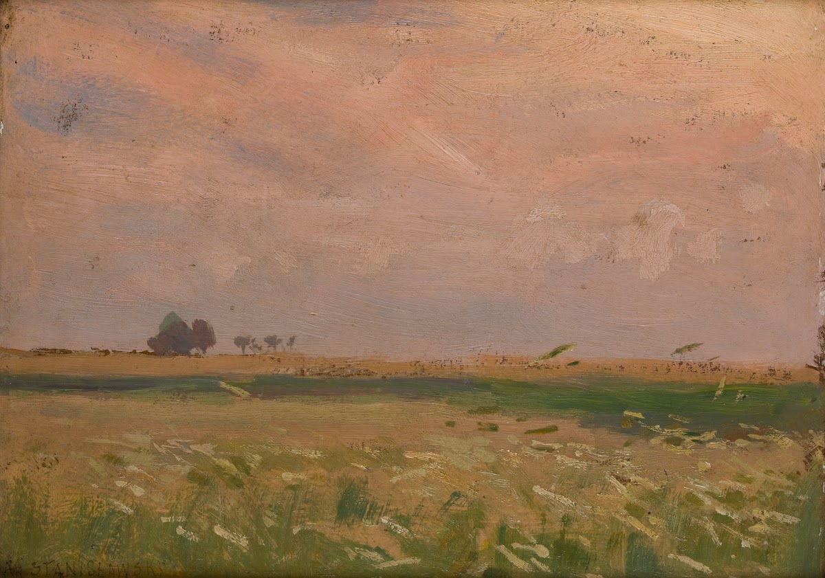 Fields near Bronowice 1902