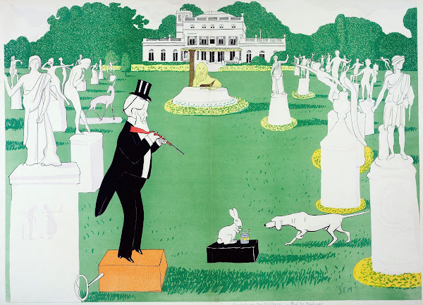 Ouverture de la chasse au bois de Boulogne 1904