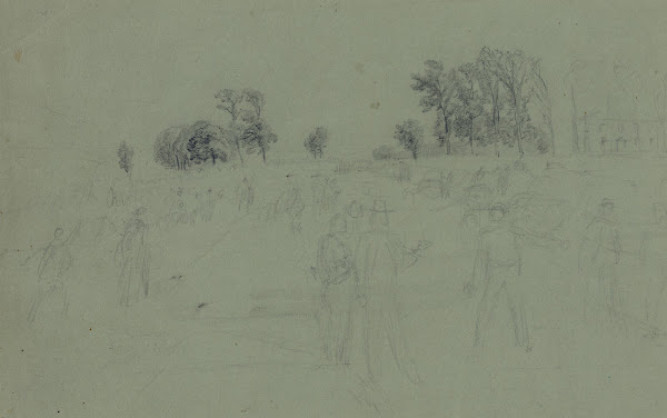 Soldiers preparing for battle 1860 1865