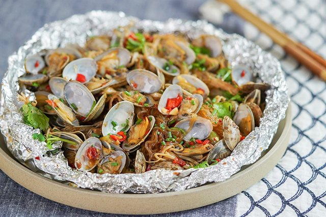 Miến Ngao Nóng Hổi