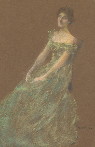 The Green Dress c 1910