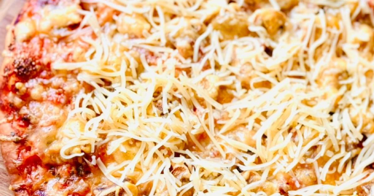 Pizza Lardon, Nấm Mỡ Full 3 Loại Phô Mai