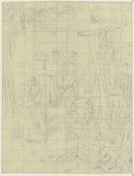 Row at the well