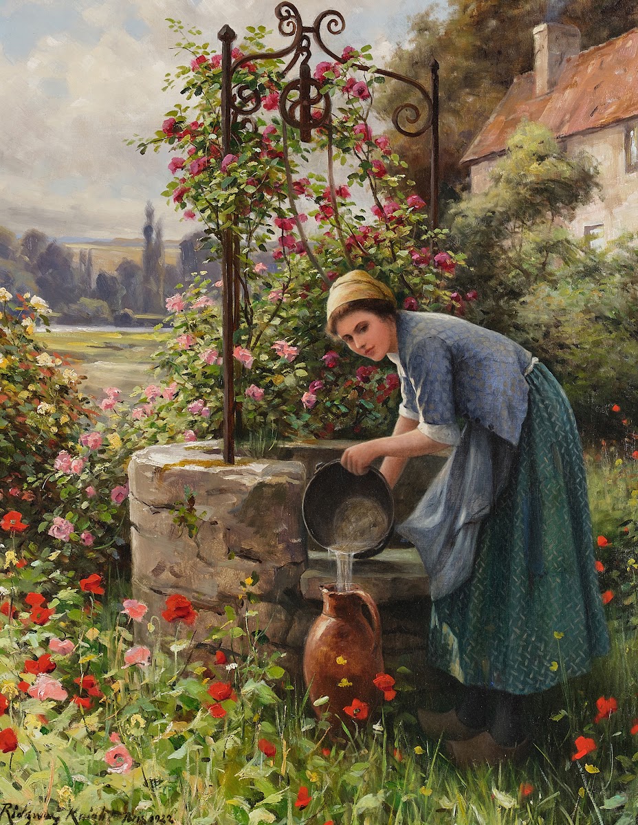 At the Garden Well Paris 1922