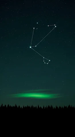 Big Dipper Constellation Night Sky