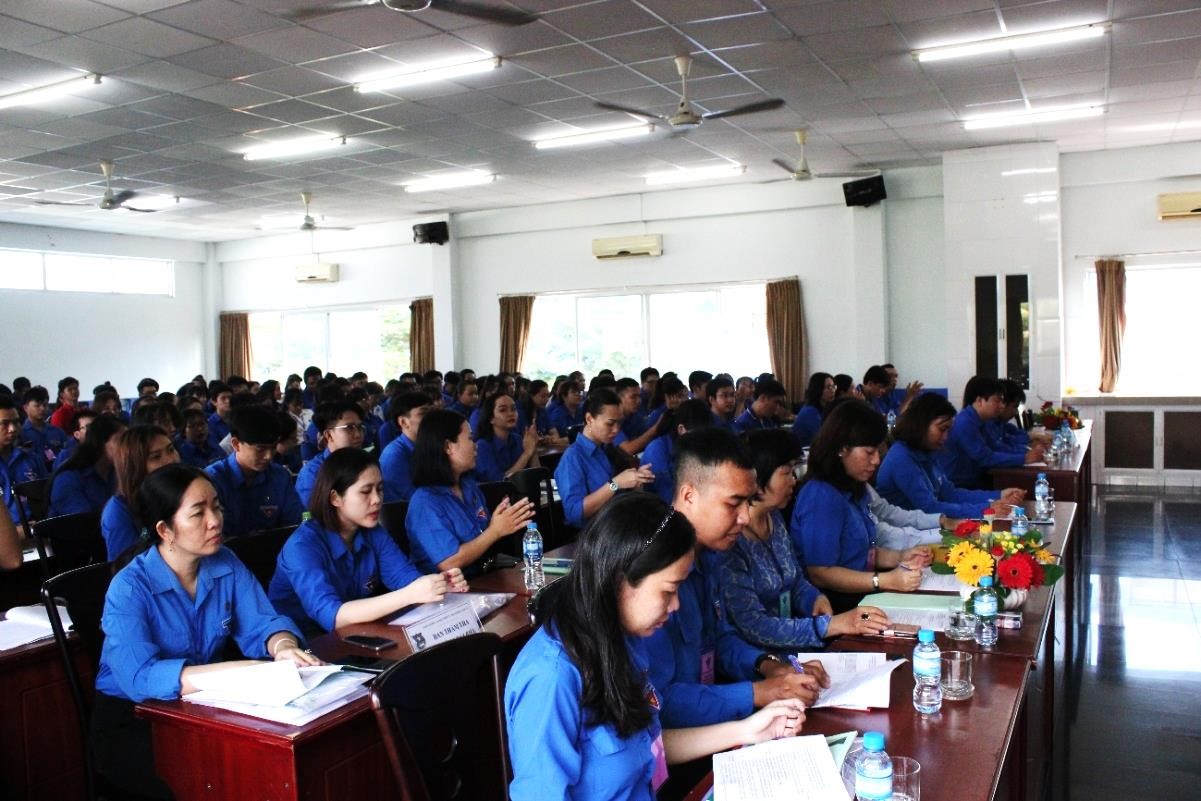 Đại biểu dự Đại hội đại biểu Đoàn TNCS Hồ Chí Minh khóa V nhiệm kỳ 2020 -2022