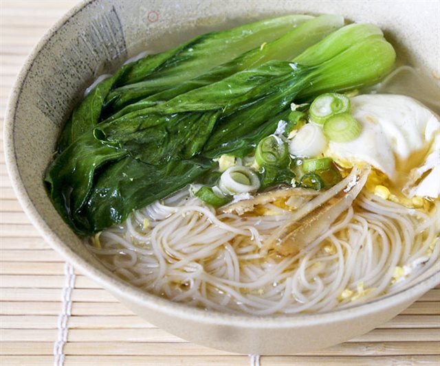 Mì Trứng Cải Thìa