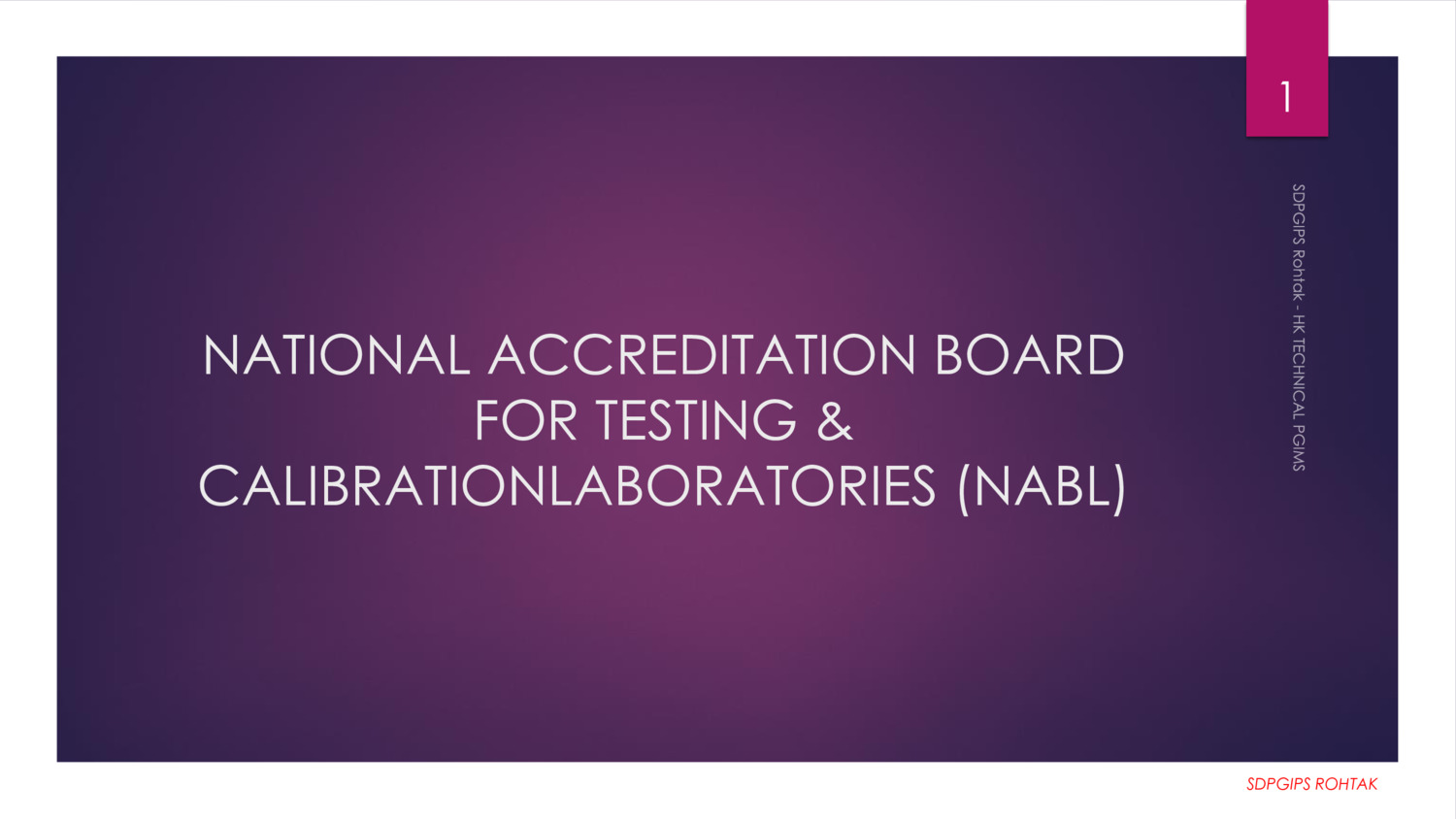 NATIONAL ACCREDITATION BOARD FOR TESTING & CALIBRATIONLABORATORIES (NABL) 6th Semester B.Pharmacy Lecture Notes,BP606T Quality Assurance,BPharmacy,Handwritten Notes,BPharm 6th Semester,Important Exam Notes,