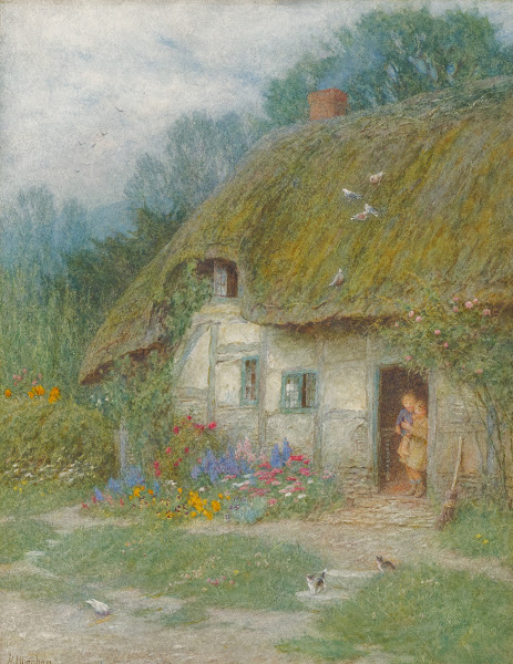 A Wiltshire Cottage 19th 20th century