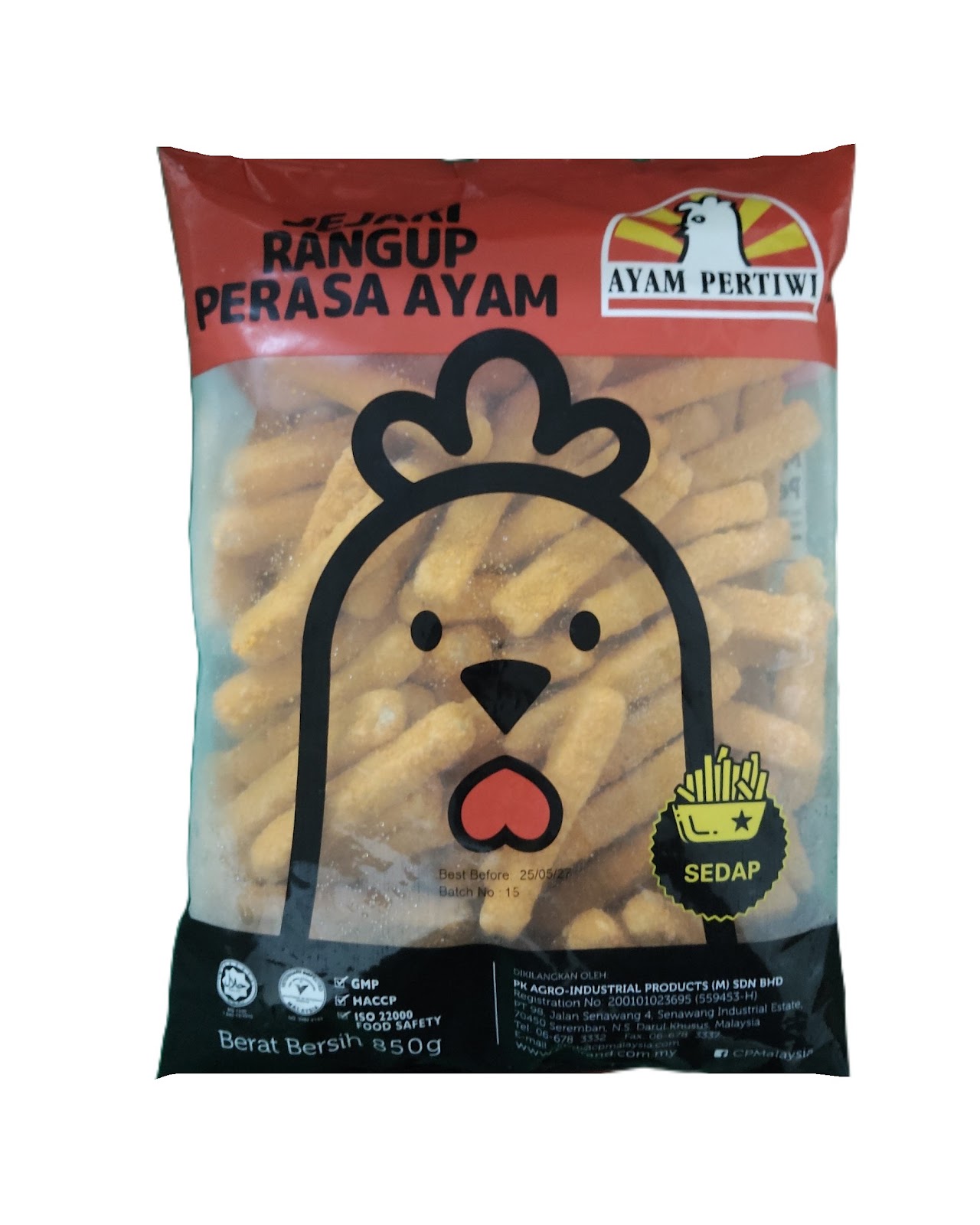 Pertiwi Chicken Finger 850G