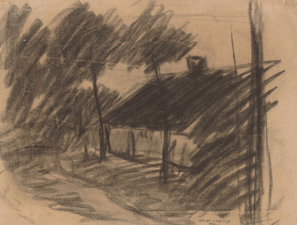 Farm surrounded by Trees