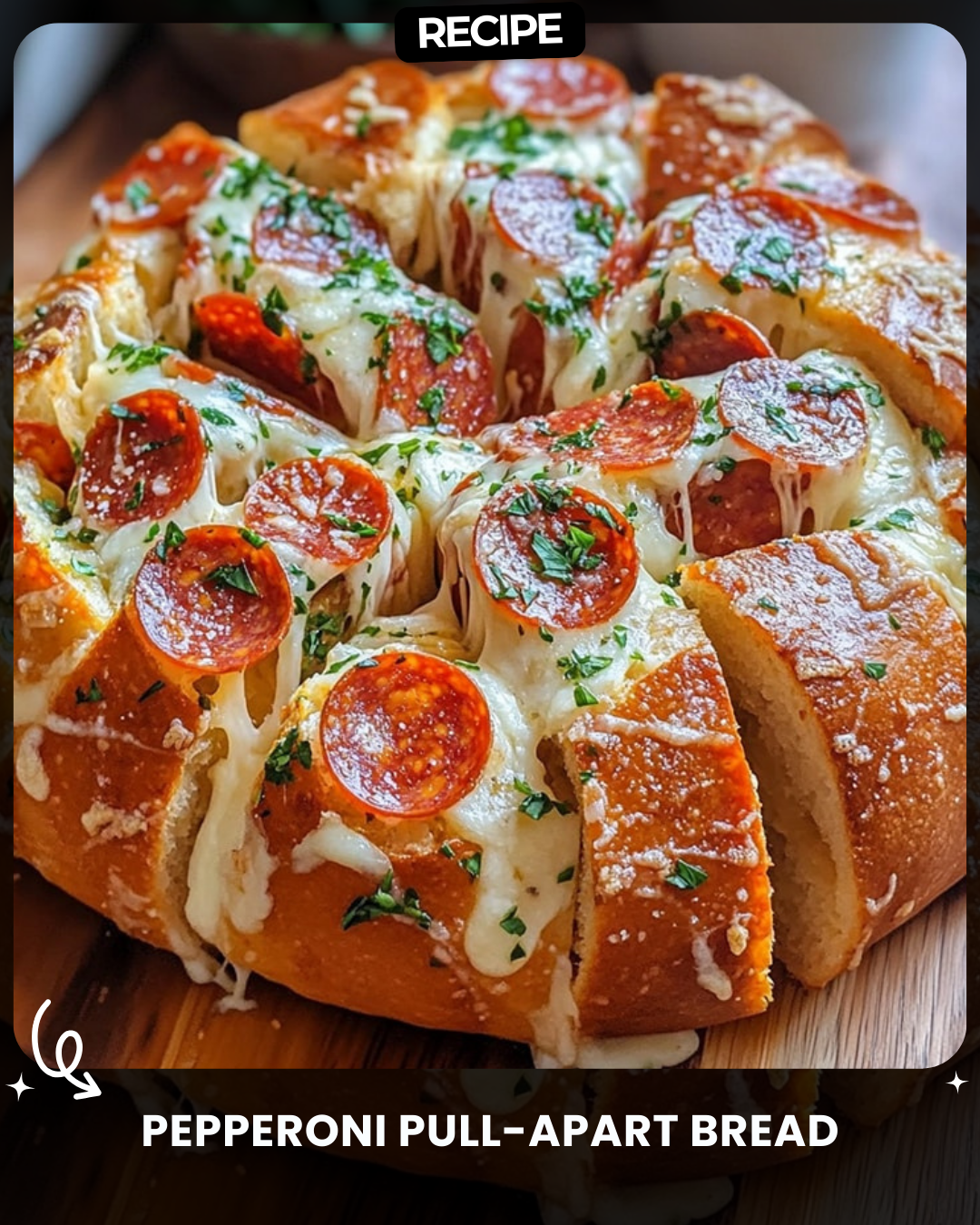 Pepperoni Pull-Apart Bread