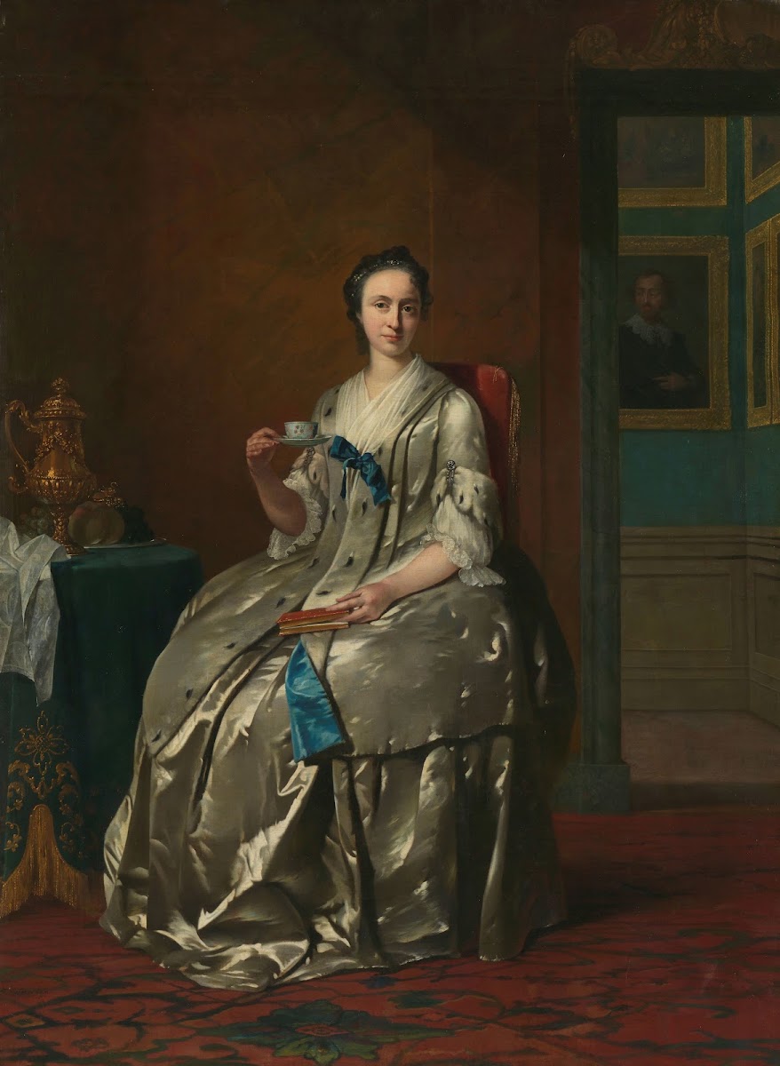 Portrait of Machteld Muilman c 1745   c 1747