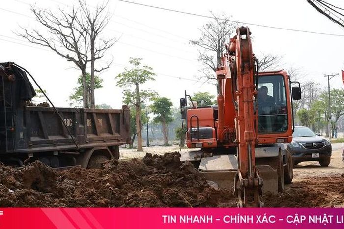 Khơi thông mặt bằng, dự án hạ tầng đô thị Hương Khê tăng tốc thi công - Báo Hà Tĩnh