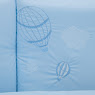 Bedding set for a baby crib 6 el Twins Beau blue