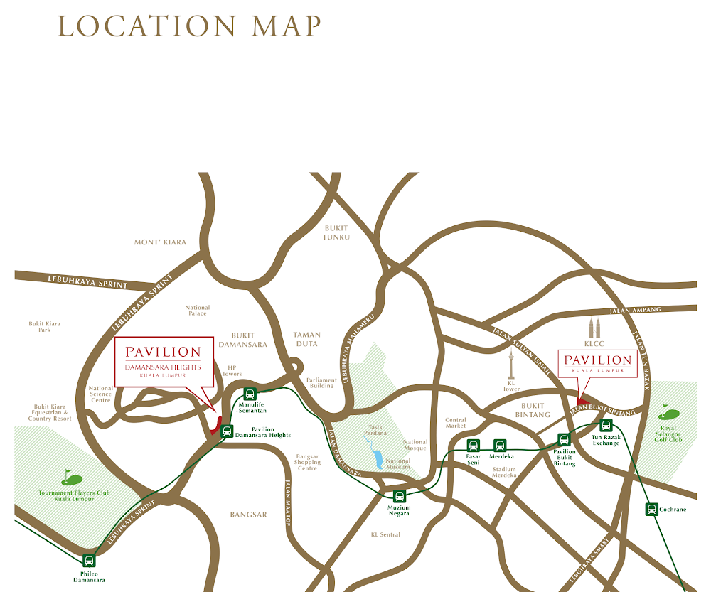 Pavilion Damansara Heights - Regent Suites (R2) — Damansara Heights