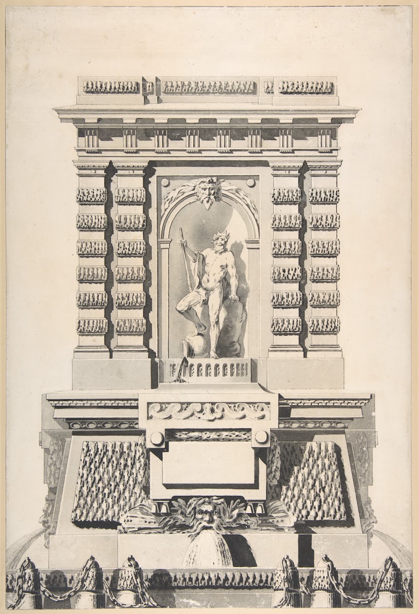 Design for a Monumental Fountain 175070