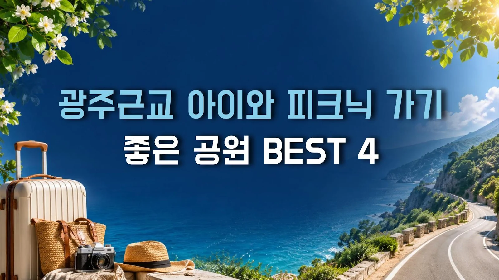 광주근교 아이와 피크닉 가기 좋은 공원 BEST 4