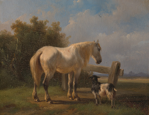 Horse in the meadow 1832 1874