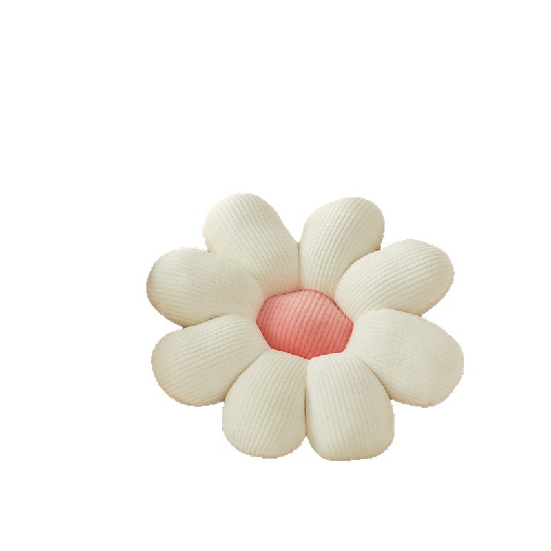 Sitzkissen mit Blumenmuster aus Polyester