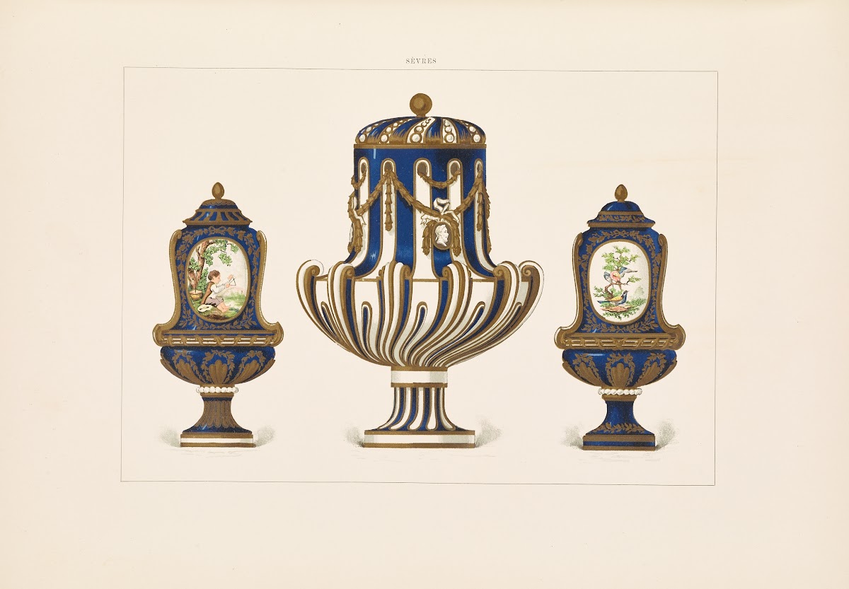 The soft porcelain of Sevres Pl31 1892