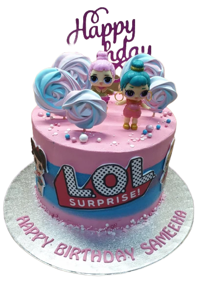 LOL Surprise Buttercream Birthday Cake CB-NC448