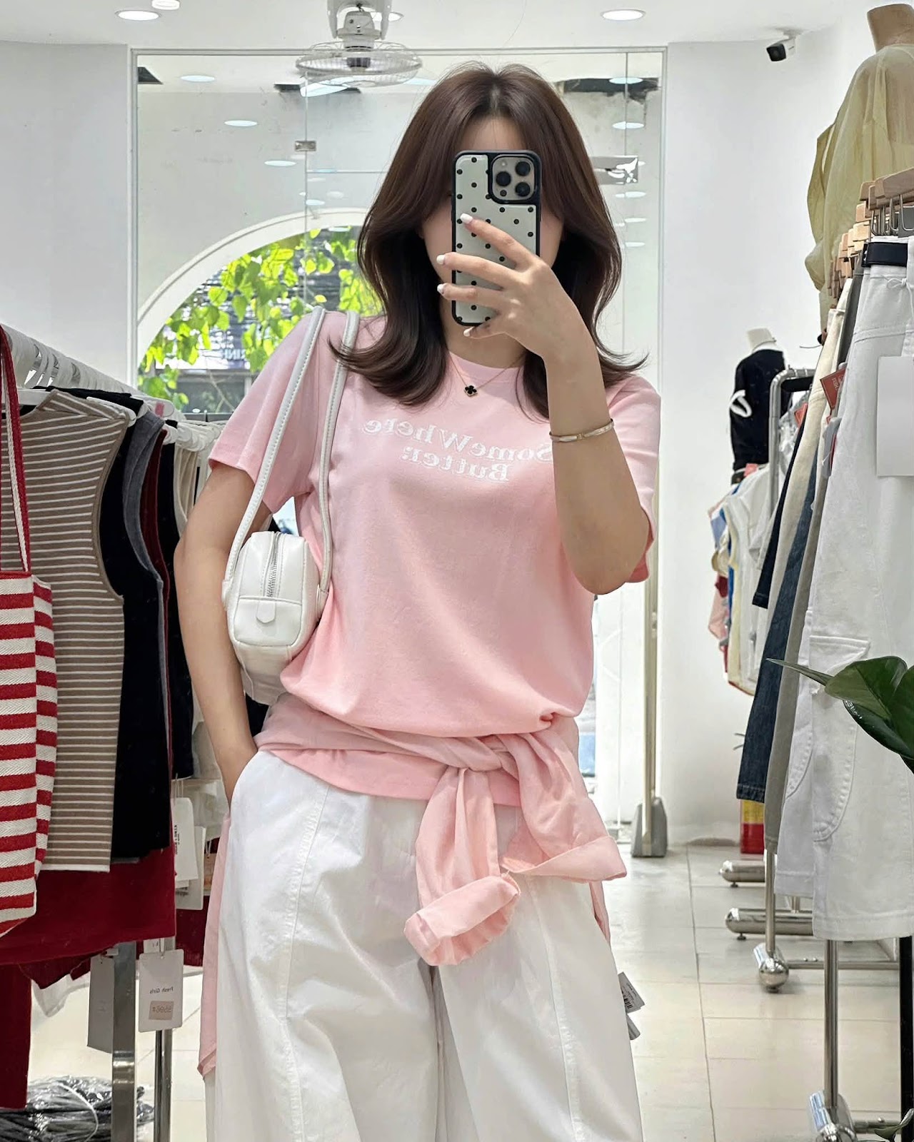 Áo thun Nafan ngắn tay cổ tròn in chữ SomeWhere XONXEN SHOP mã 721 – Image 4