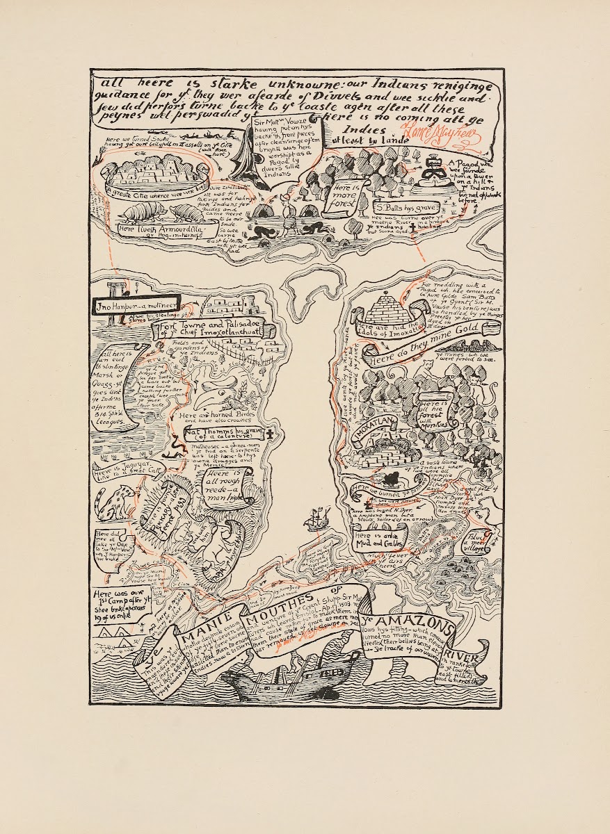 Map of the Turbid Amazon 1902