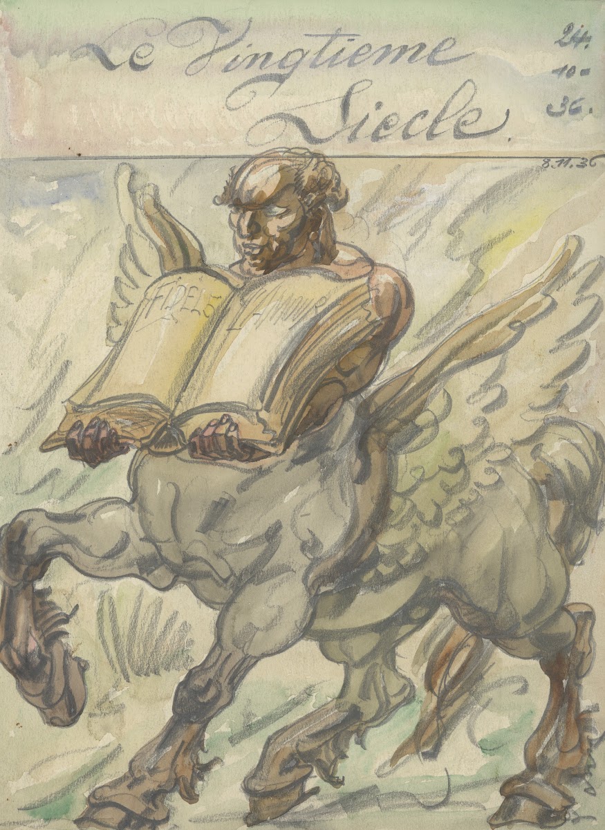 Illustratie bij Le Vingtieme siecle  oct 1936