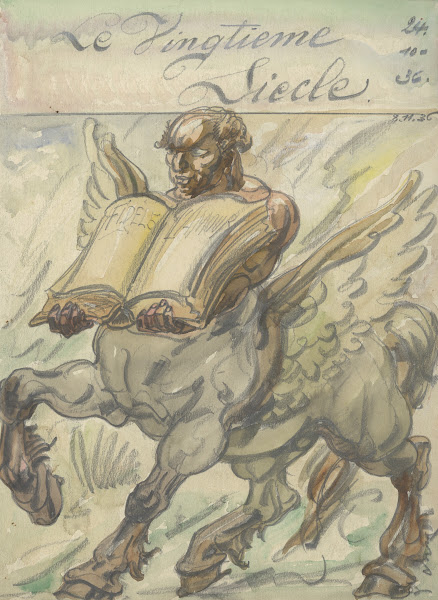 Illustratie bij Le Vingtieme siecle  oct 1936