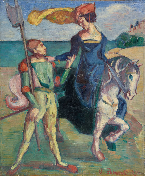 Guerrier et amazone 1890