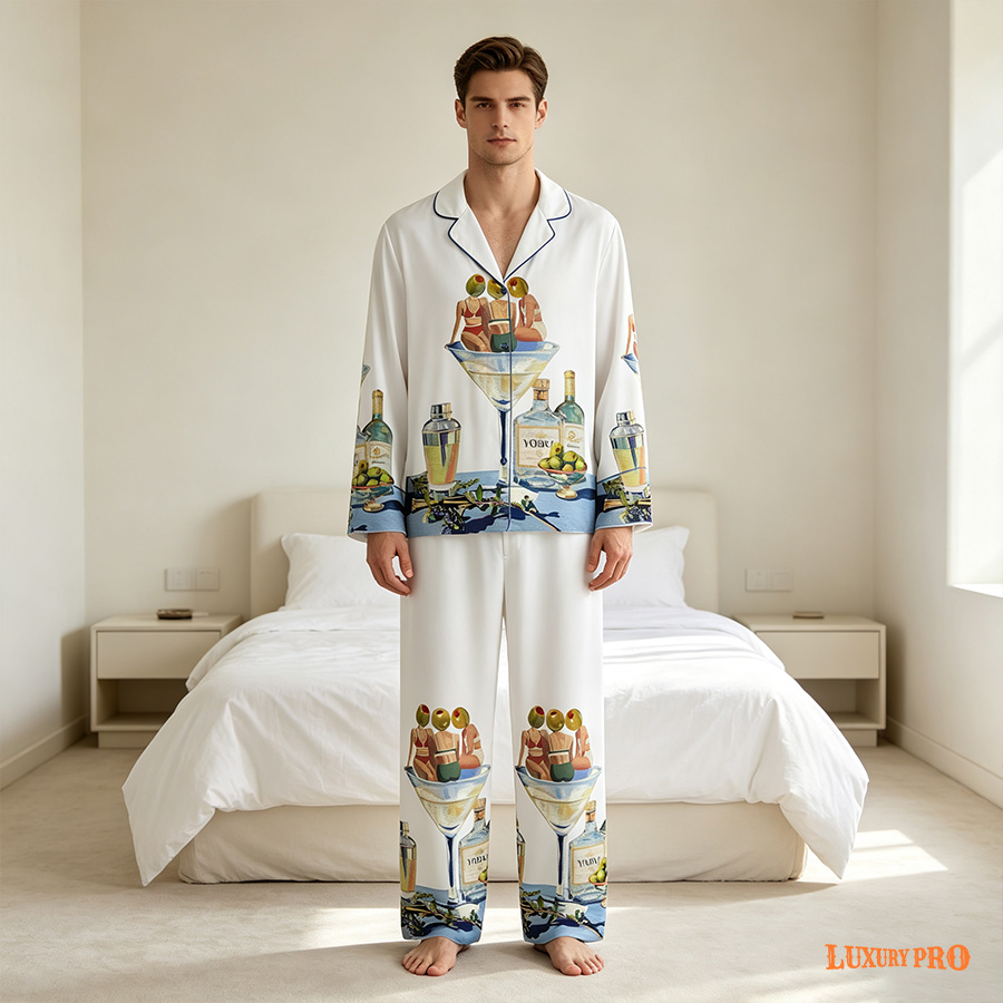 AOP Men's ZYJ Pajama Set