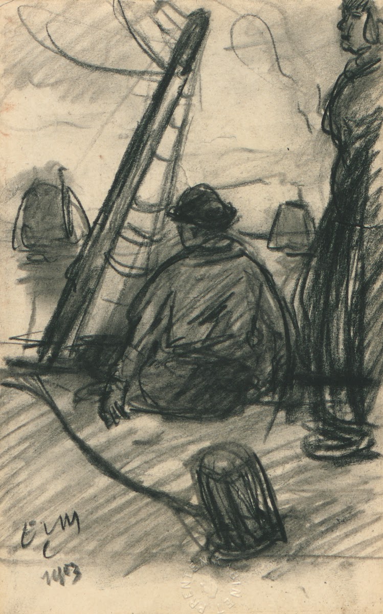 Aan de kade 1903