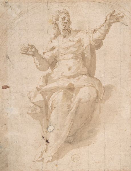 Study for the Ascension of the Virgin 16th century