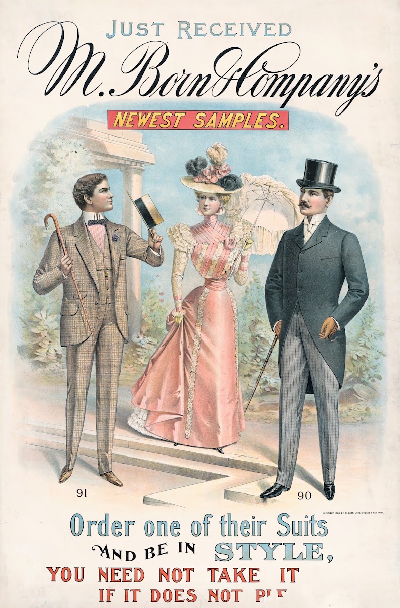 M Born  Companys newest samples 1898
