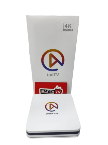 TV Box UniTv V10 Sem Mensalidade - Preço Santa Tv