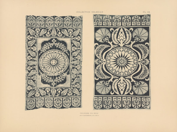 La collection Kelekian Etoffes  tapis dOrient  de Venise Pl094 1900