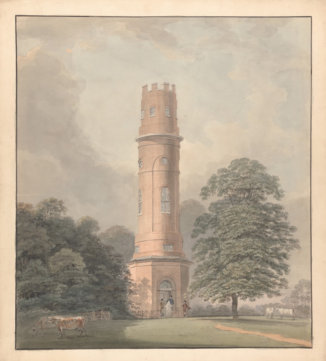 An Observation Tower after 1806